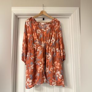 Floral Maternity Blouse